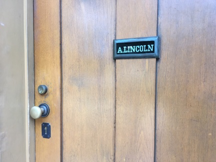 A Lincoln Front Door